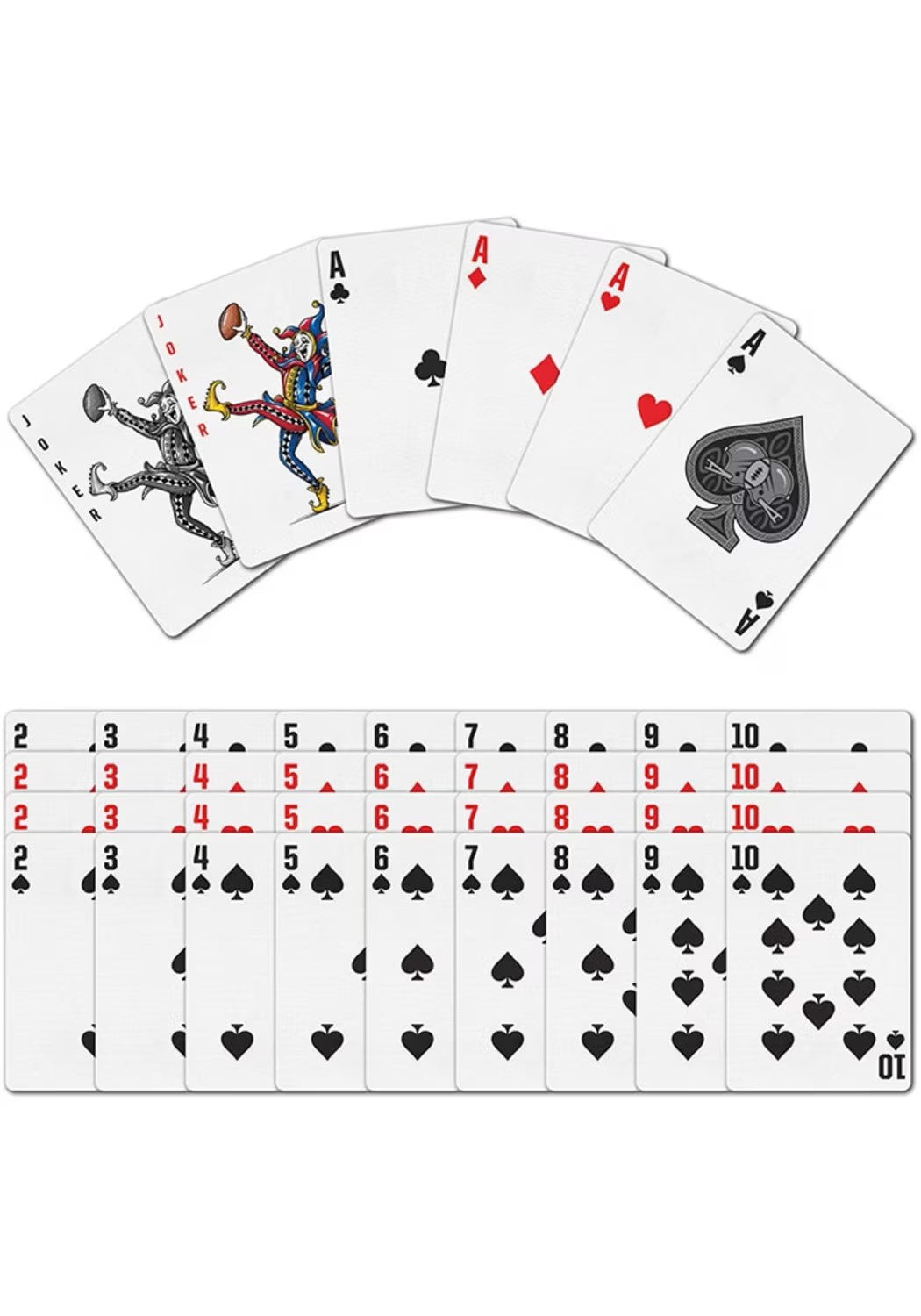 Playing Cards Premium Grade - Nebraska Cornhuskers