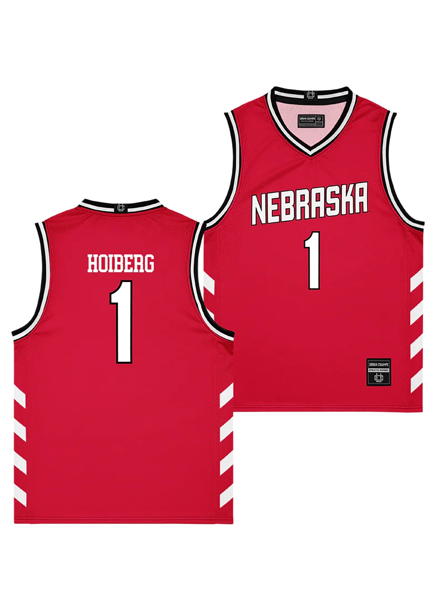 YOUTH Red 1996 Throwback Basketball NIL Jersey - Nebraska Cornhuskers