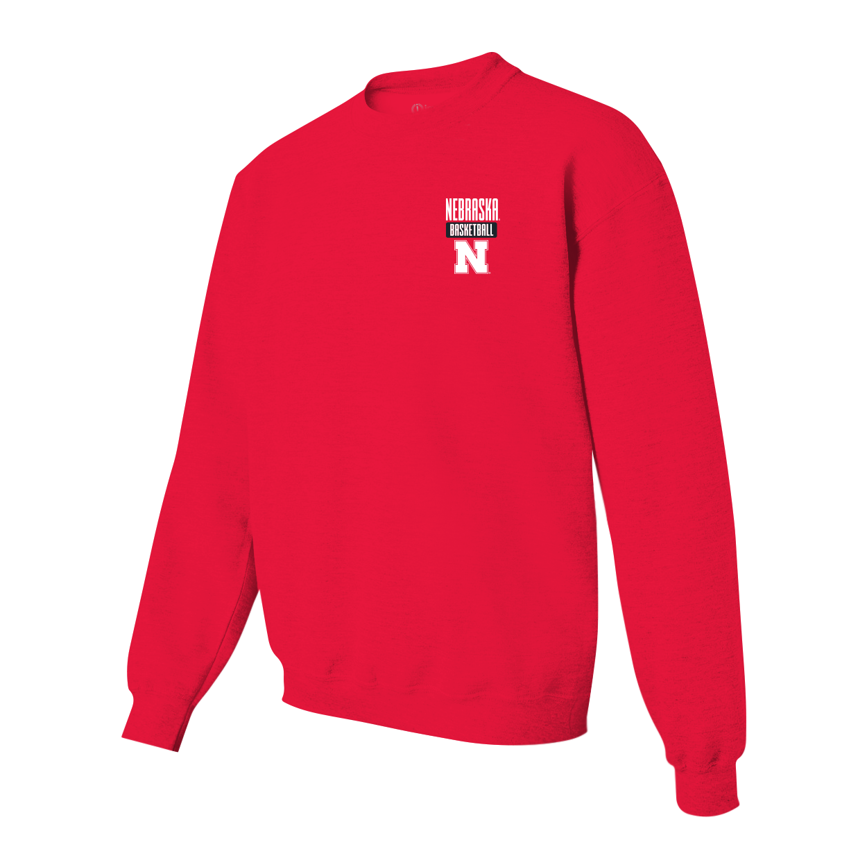Red Basketball Court Long Sleeve Tee - Nebraska Cornhuskers