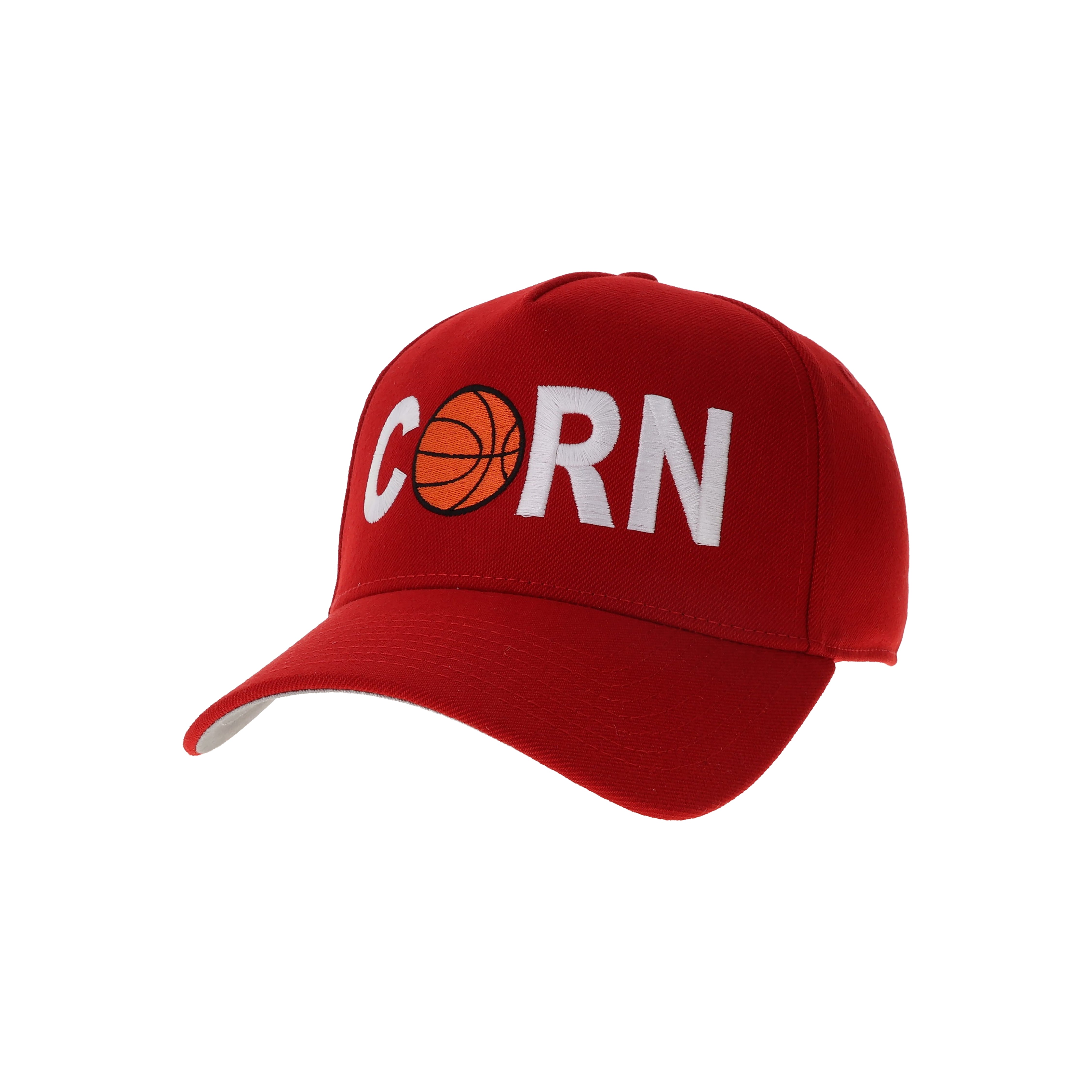 Red CORN Basketball Hat - Nebraska Cornhuskers
