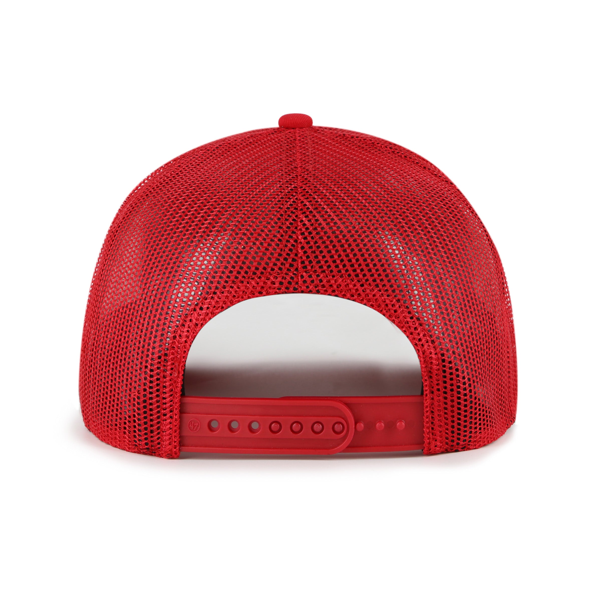 Red Contemporary '47 Hitch Hat, Curved Bill, Snapback - Nebraska Cornhuskers