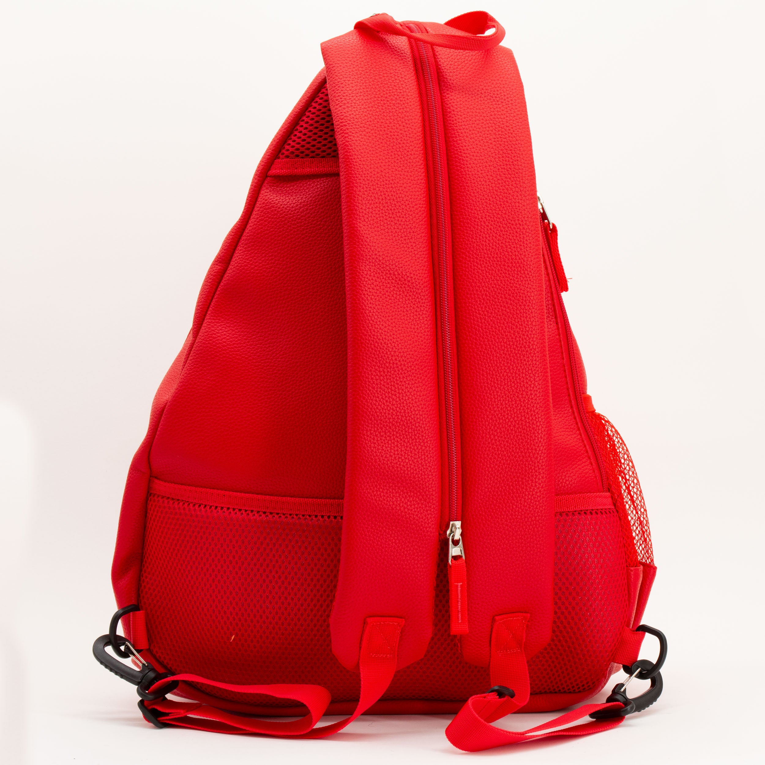 Red Leather Back Pack Iron N - Nebraska Cornhuskers