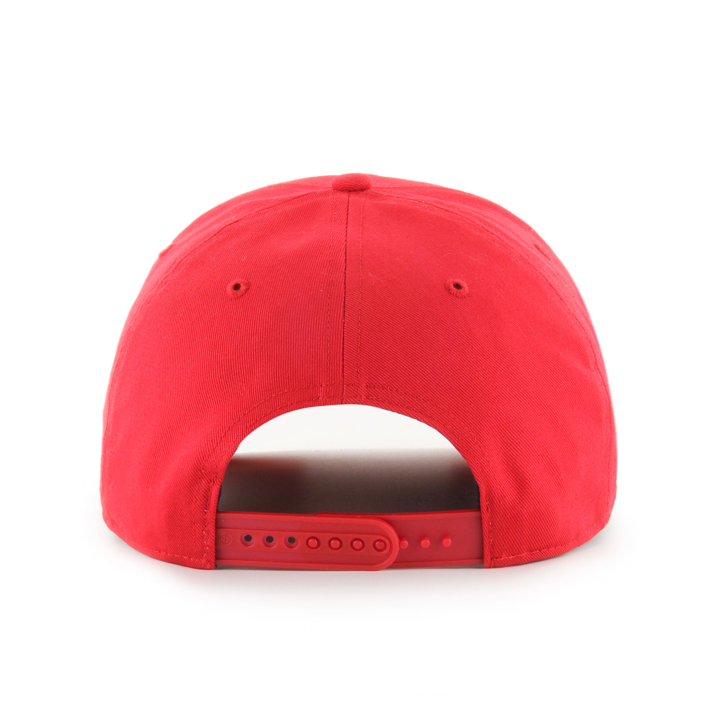 Red Overhand '47 Hitch Hat, Curved Bill, Snapback - Nebraska Cornhuskers