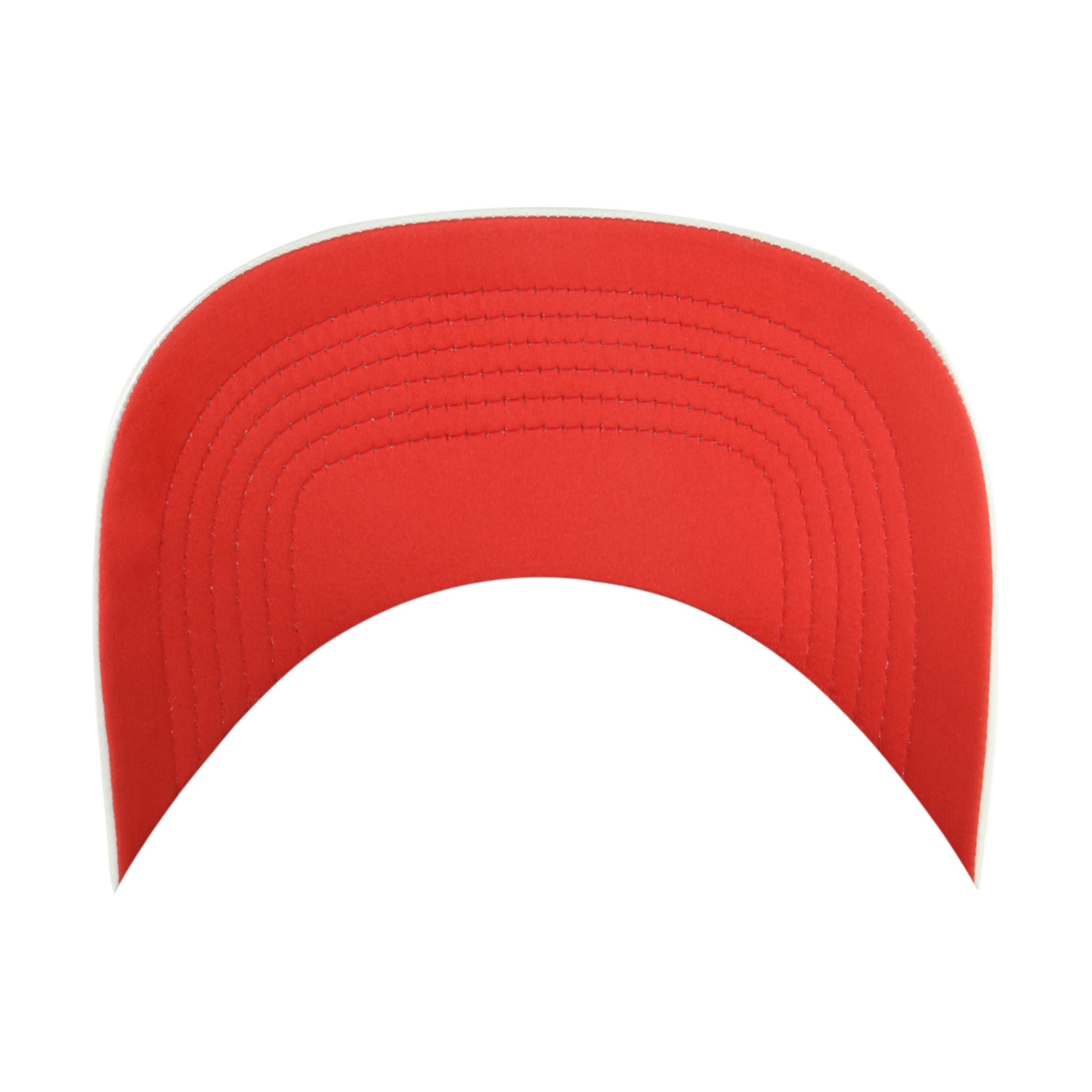 Red Overhand '47 Hitch Hat, Curved Bill, Snapback - Nebraska Cornhuskers