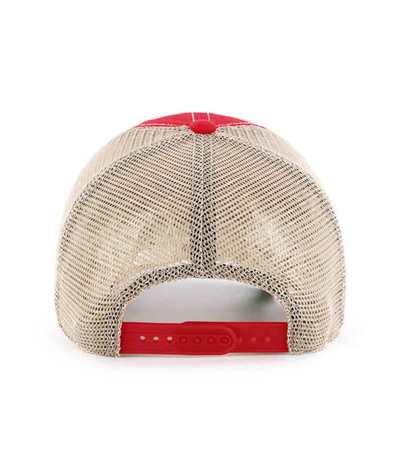 Red Trawler '47 Clean Up Hat, Curved Bill, Snapback - Nebraska Cornhuskers