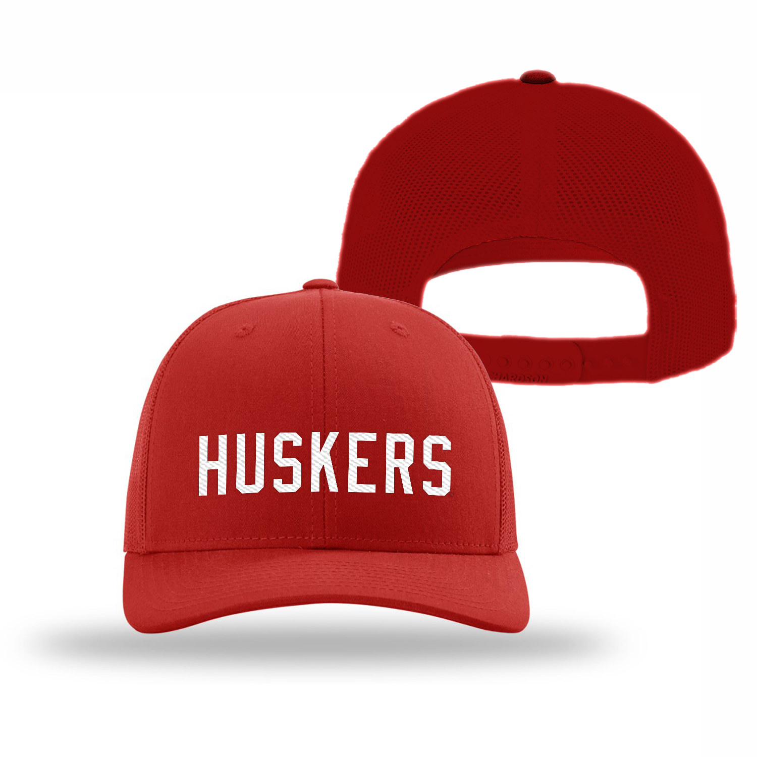 Retro Threads Collection 112 Red Huskers Hat, Snapback, Curved Bill - Nebraska Cornhuskers