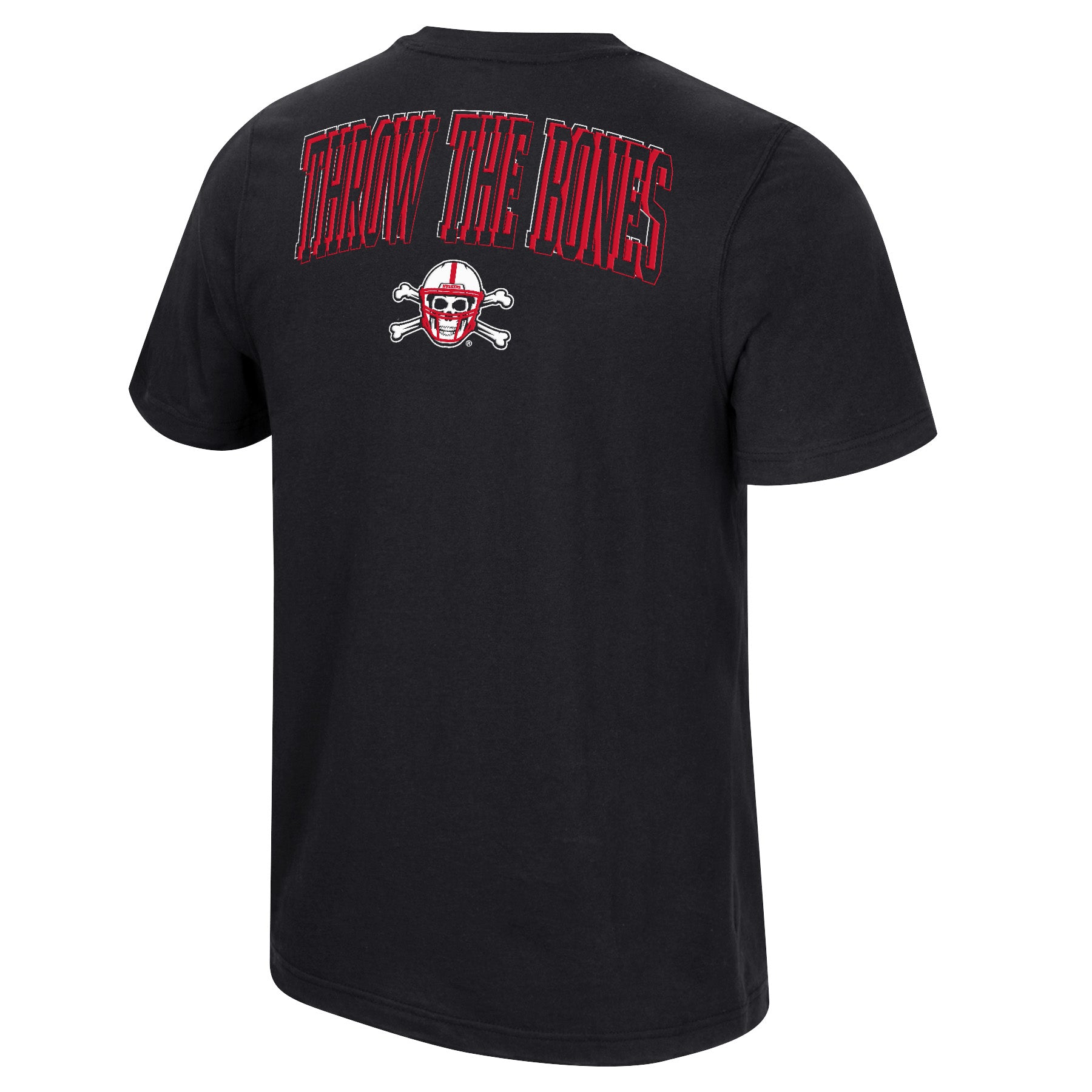 Richie Short Sleeve Tee in Black - Nebraska Cornhuskers