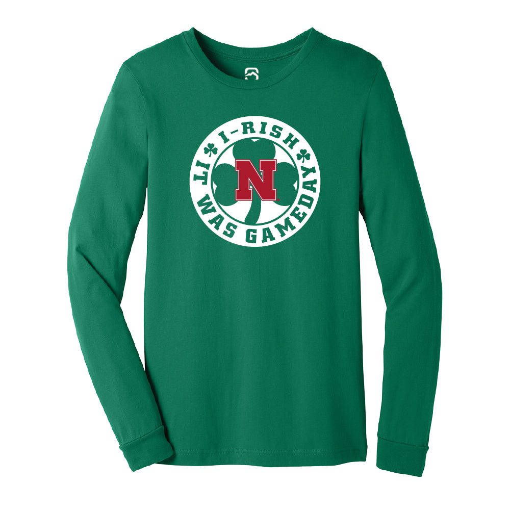 St. Patrick's Day "I'Rish It Was Gameday" Long Sleeve