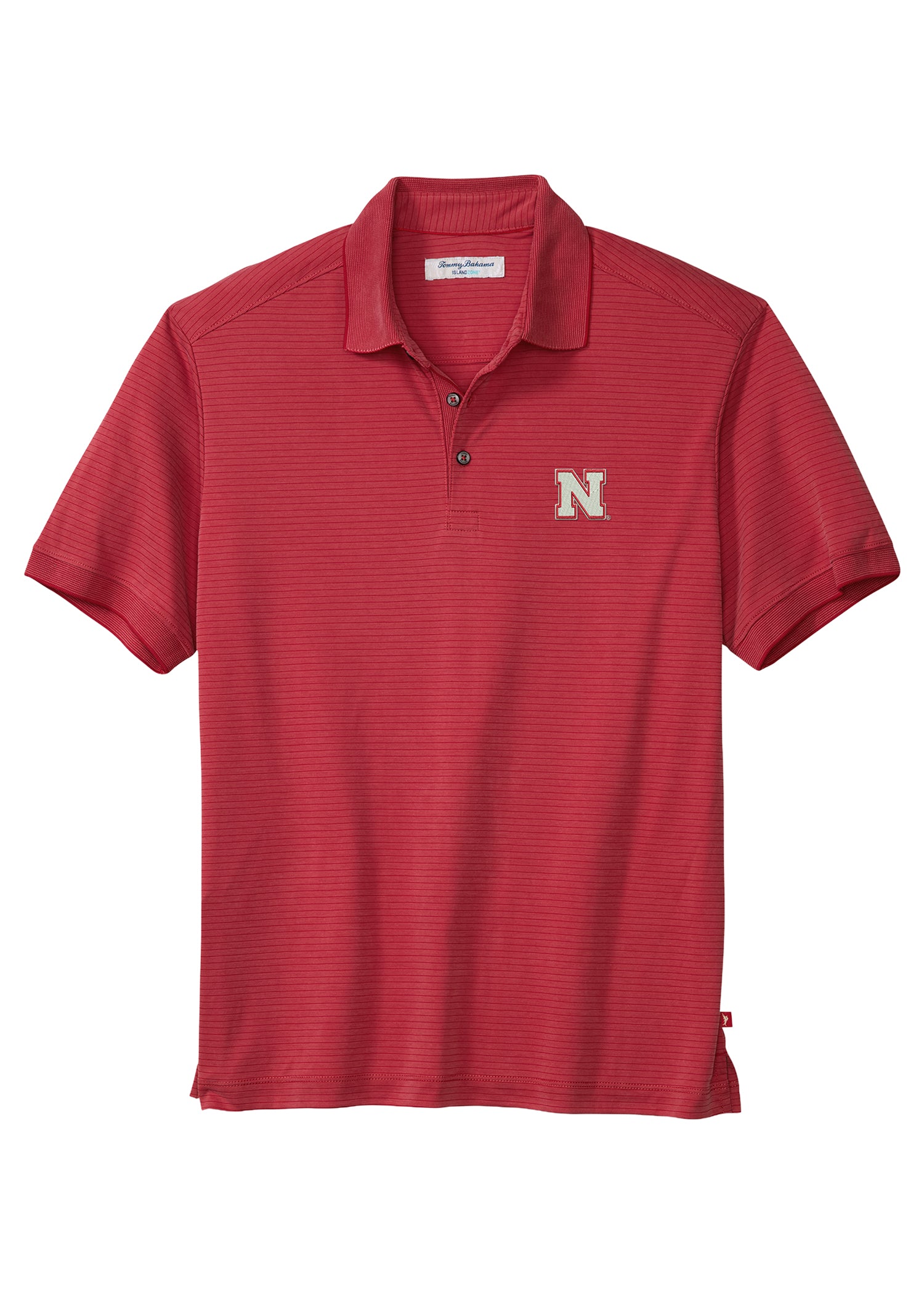 Tommy Bahama Nebraska Huskers Collegiate Emfielder IslandZone® Polo