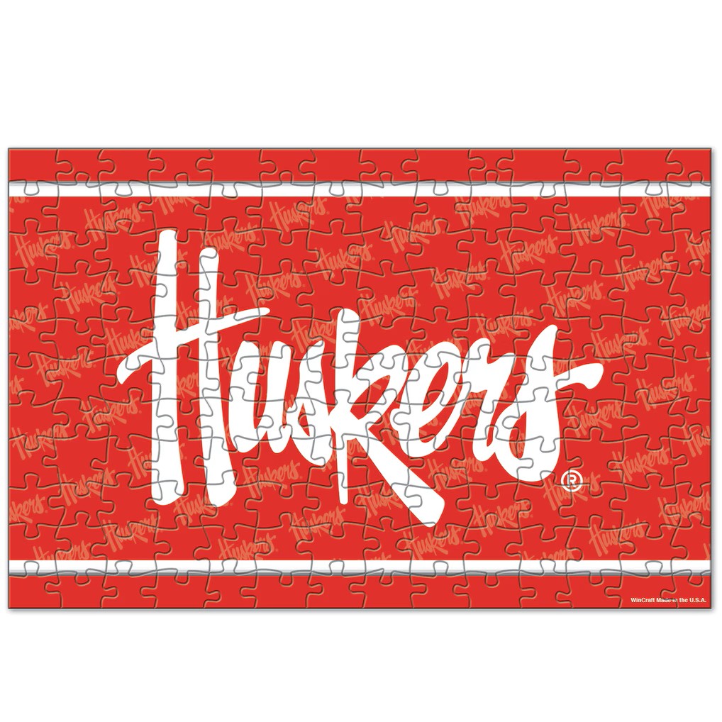 Script Huskers 150-piece Puzzle - Nebraska Cornhuskers