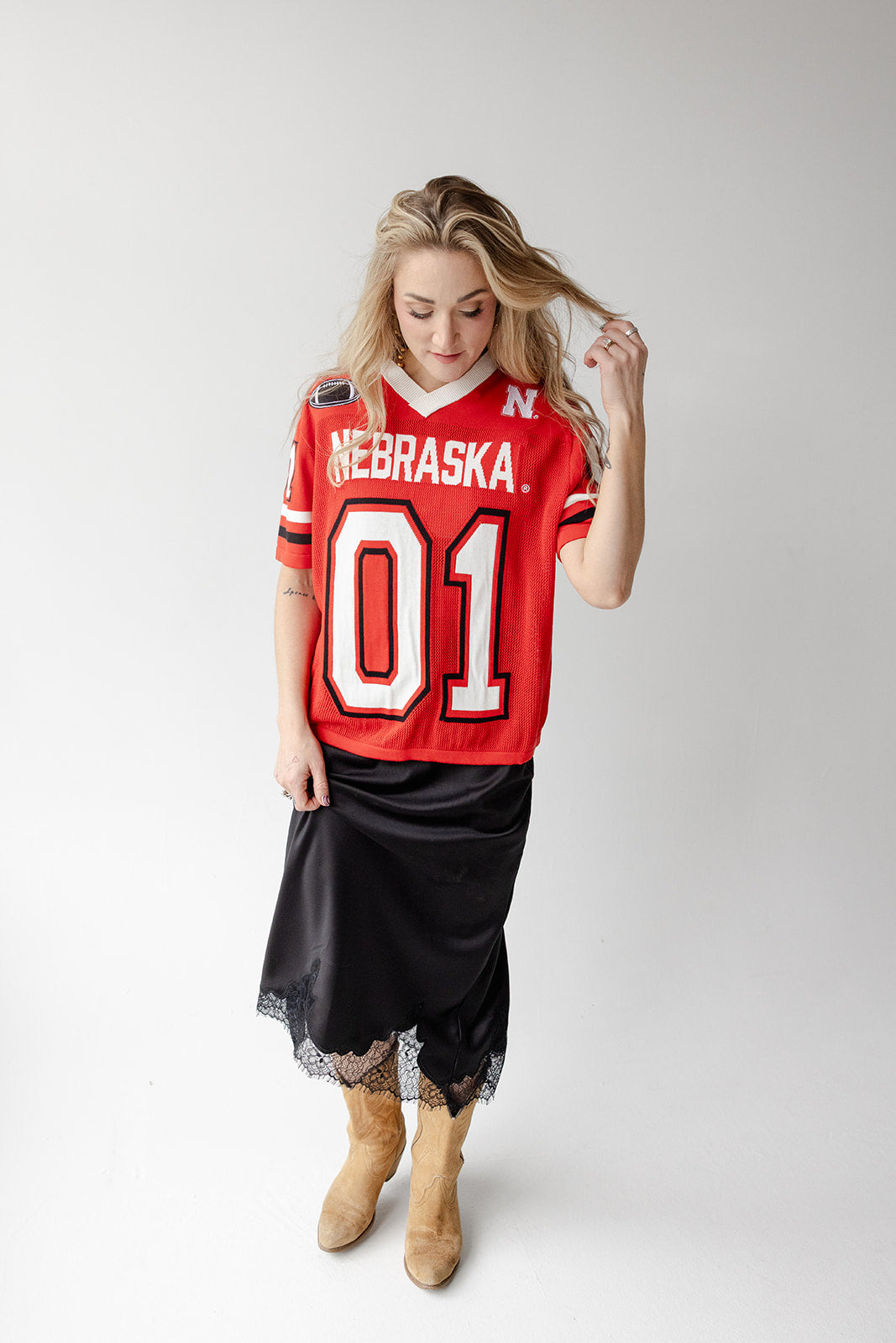 Sideline Sweater Jersey - Nebraska Cornhuskers