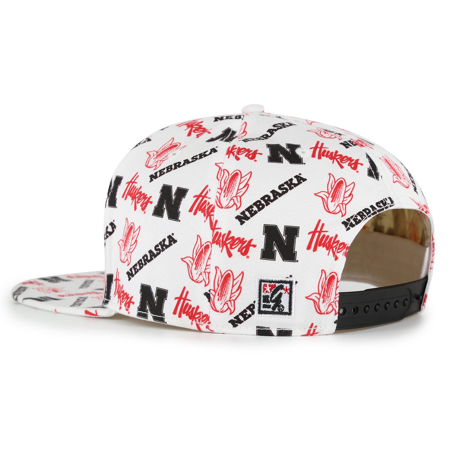 Sublimated Icons Hat, Flat Bill, Snapback - Nebraska Cornhuskers