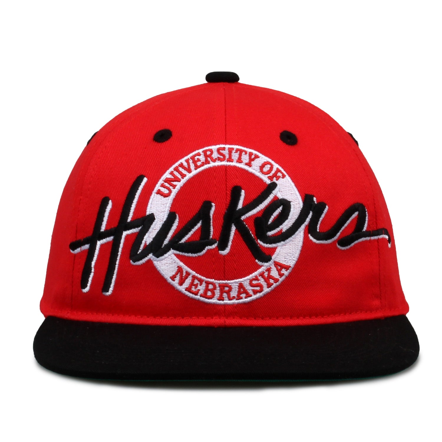 TWO55 Red Hat, Flat Bill, Snapback - Nebraska Cornhuskers