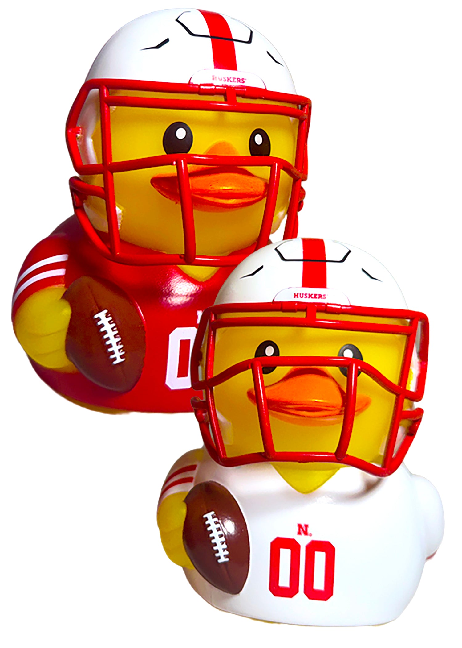 Team Ducks - 2 pack Rubber Duck - Nebraska Cornhuskers