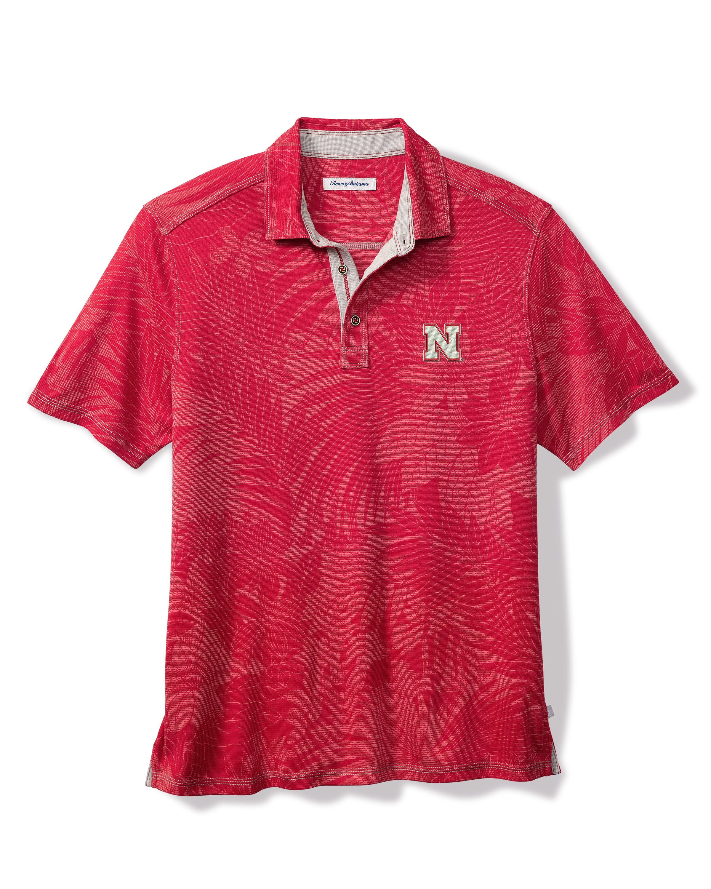 Tommy Bahama Nebraska Huskers Sport Santiago Paradise Polo