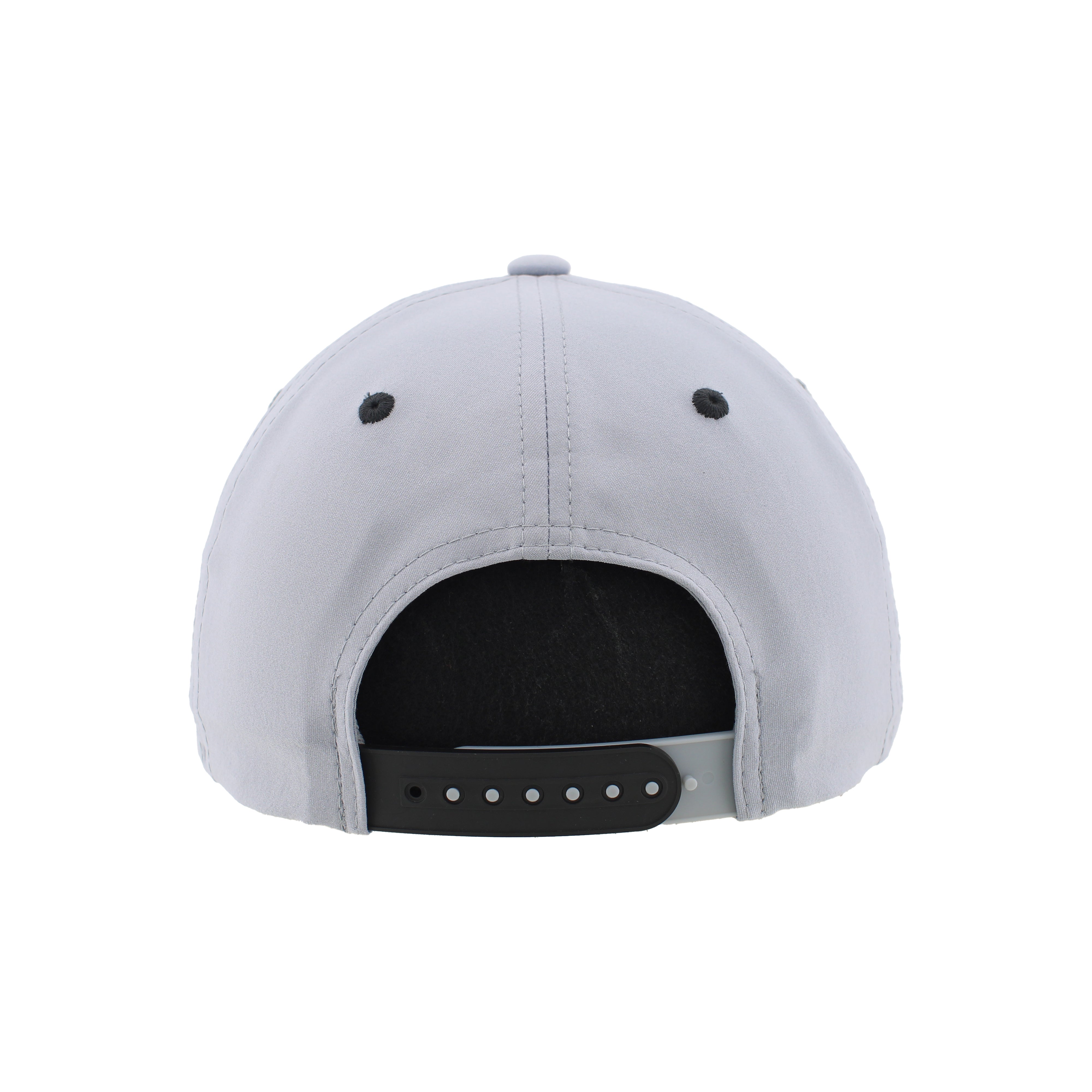 Troy 2026 CWS Grey Rope Hat, Curved Bill, Snapback - Nebraska Cornhuskers