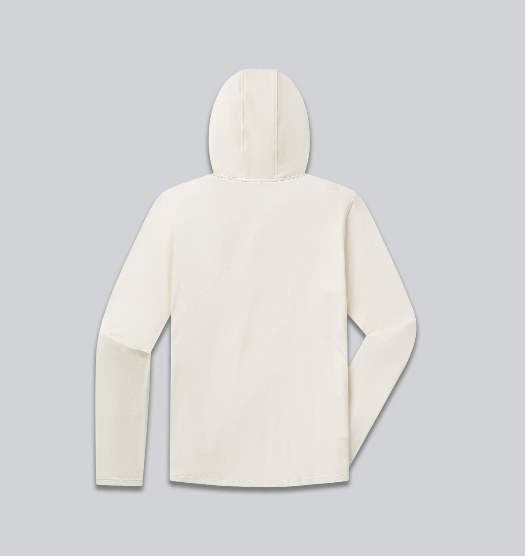 UNRL Ultra Hooded Long Sleeve in Coconut - Nebraska Cornhuskers