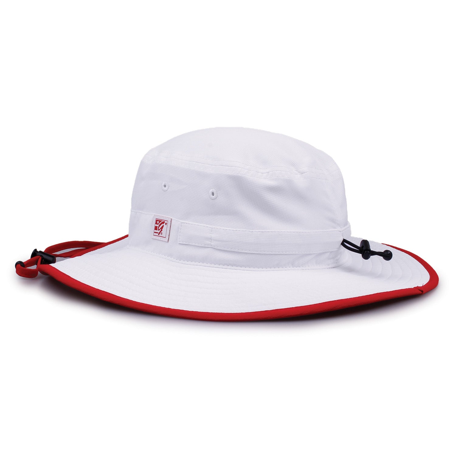 Ultralight Boonie in White Bucket Hat - Nebraska Cornhuskers