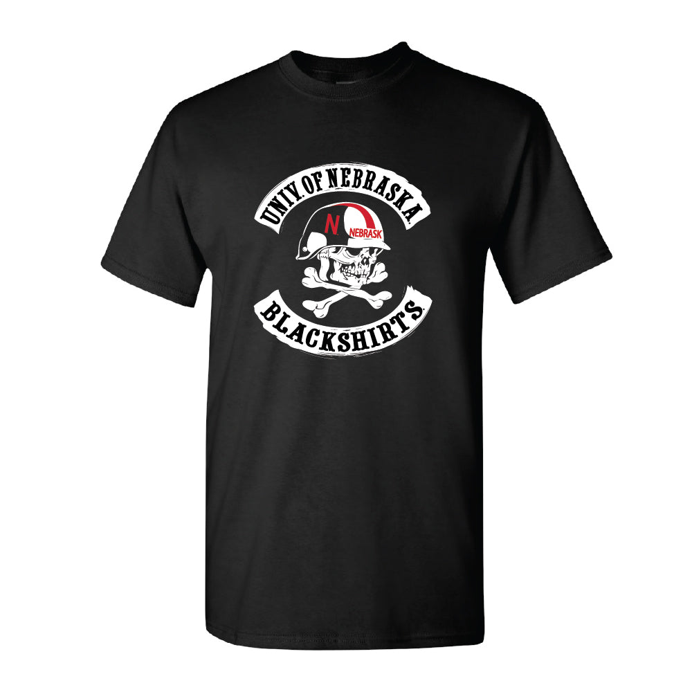 Univ. of Nebraska Blackshirts Black Tee - Nebraska Cornhuskers