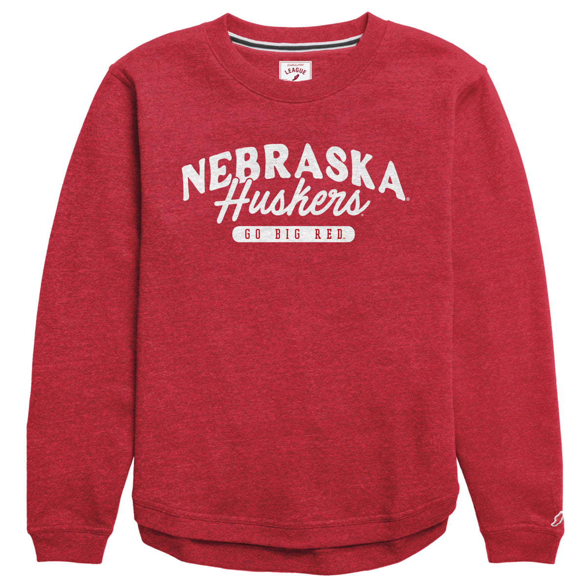 Victory Springs Crew in Red - Nebraska Cornhuskers