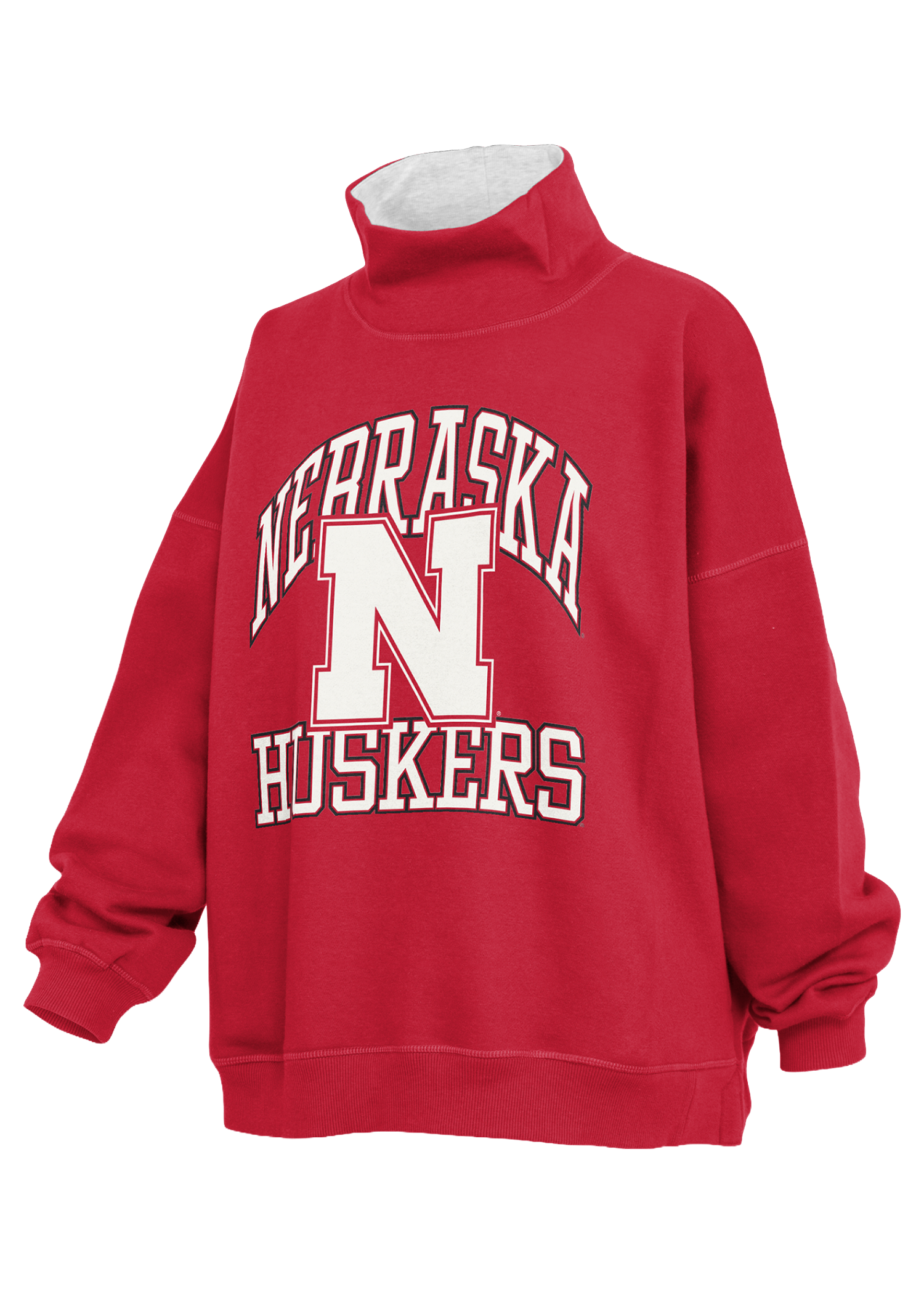 Wayne Echo Mockneck Pressbox - Nebraska Cornhuskers