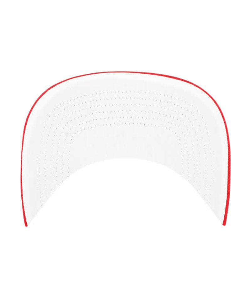 White Roscoe Rope Tt '47 Hitch Hat, Curved Bill, Snapback - Nebraska Cornhuskers