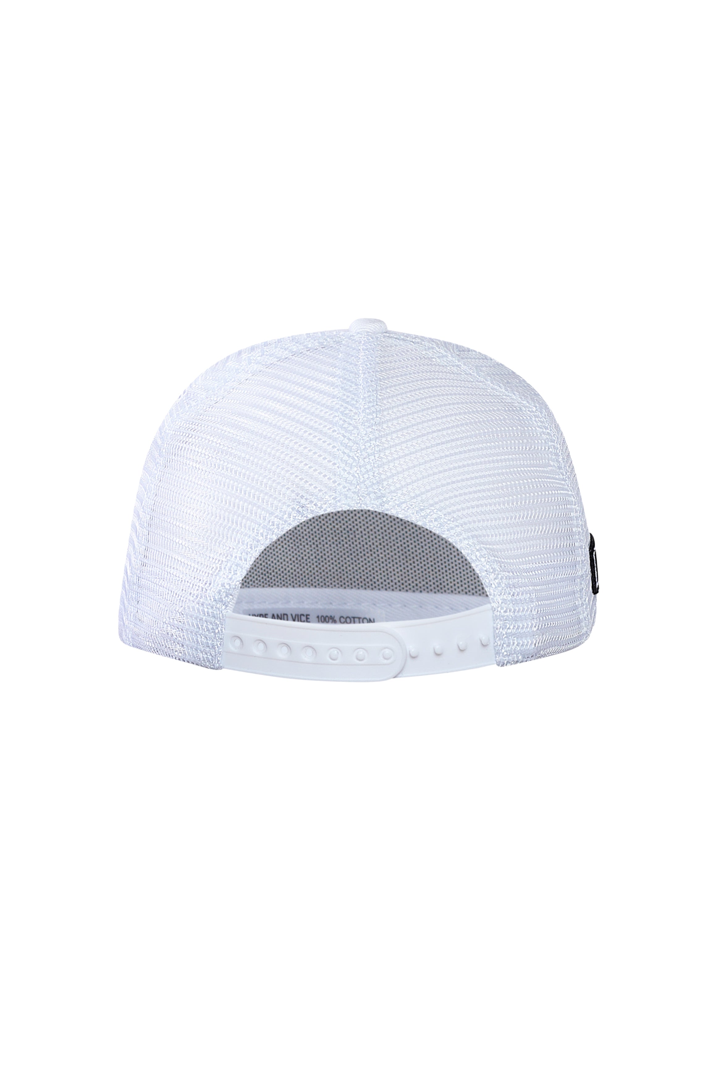 White Trucker Hat by Hype & Vice - Nebraska Cornhuskers