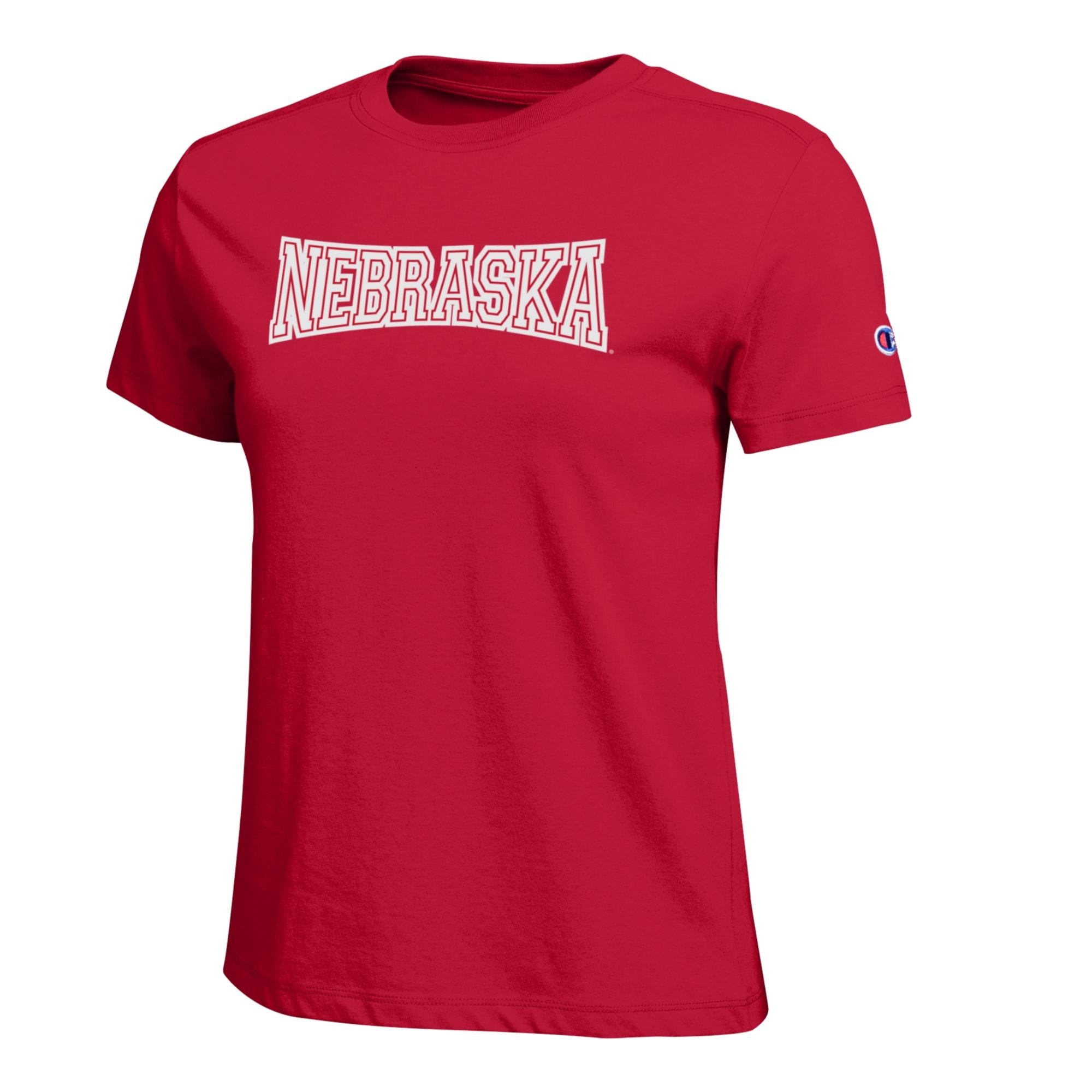 Nebraska Core Short Sleeve Tee in Red - Nebraska Cornhuskers