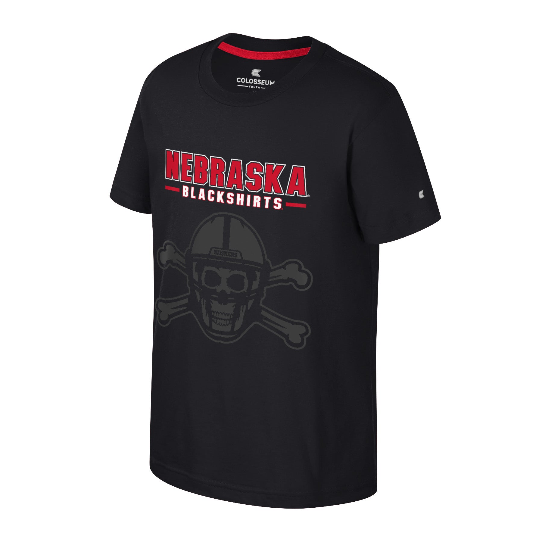 Youth Winton Blackshirts Short Sleeve Tee in Black - Nebraska Cornhuskers