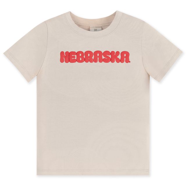 ZooZatZ Toddler Girl Cream Puff Ink Short Sleeve