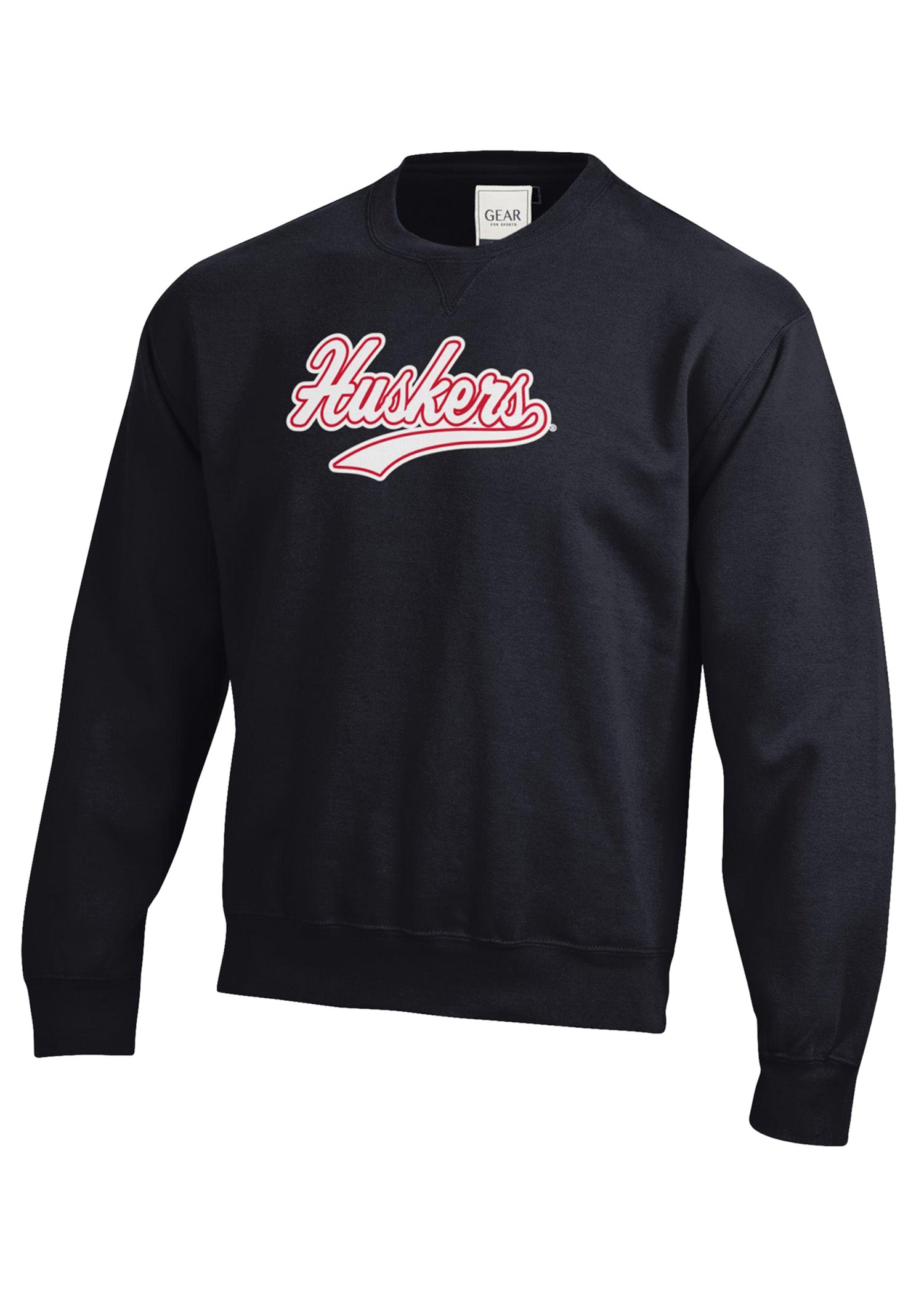 Script Huskers Crewneck Sweatshirt