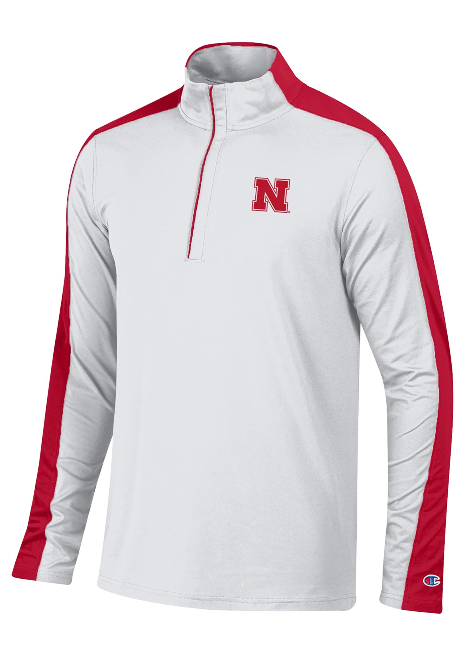 Champion Nebraska Quarter-Zip Pullover with Accent Color