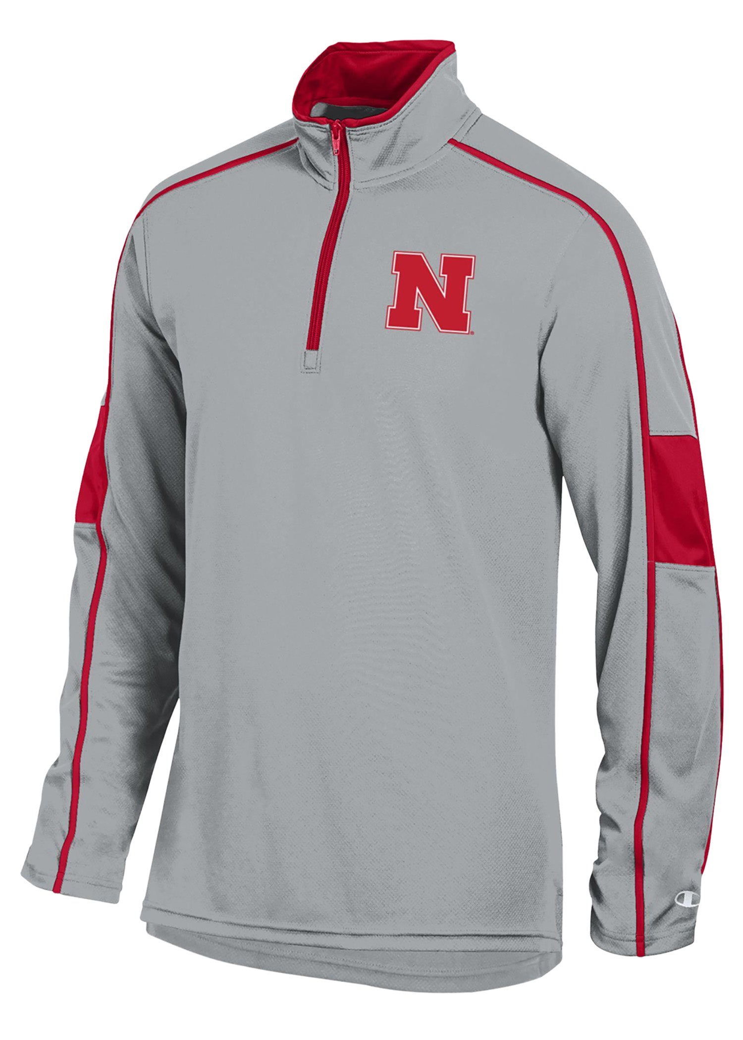 Nebraska Huskers Arm Panel ¼-Zip Pullover