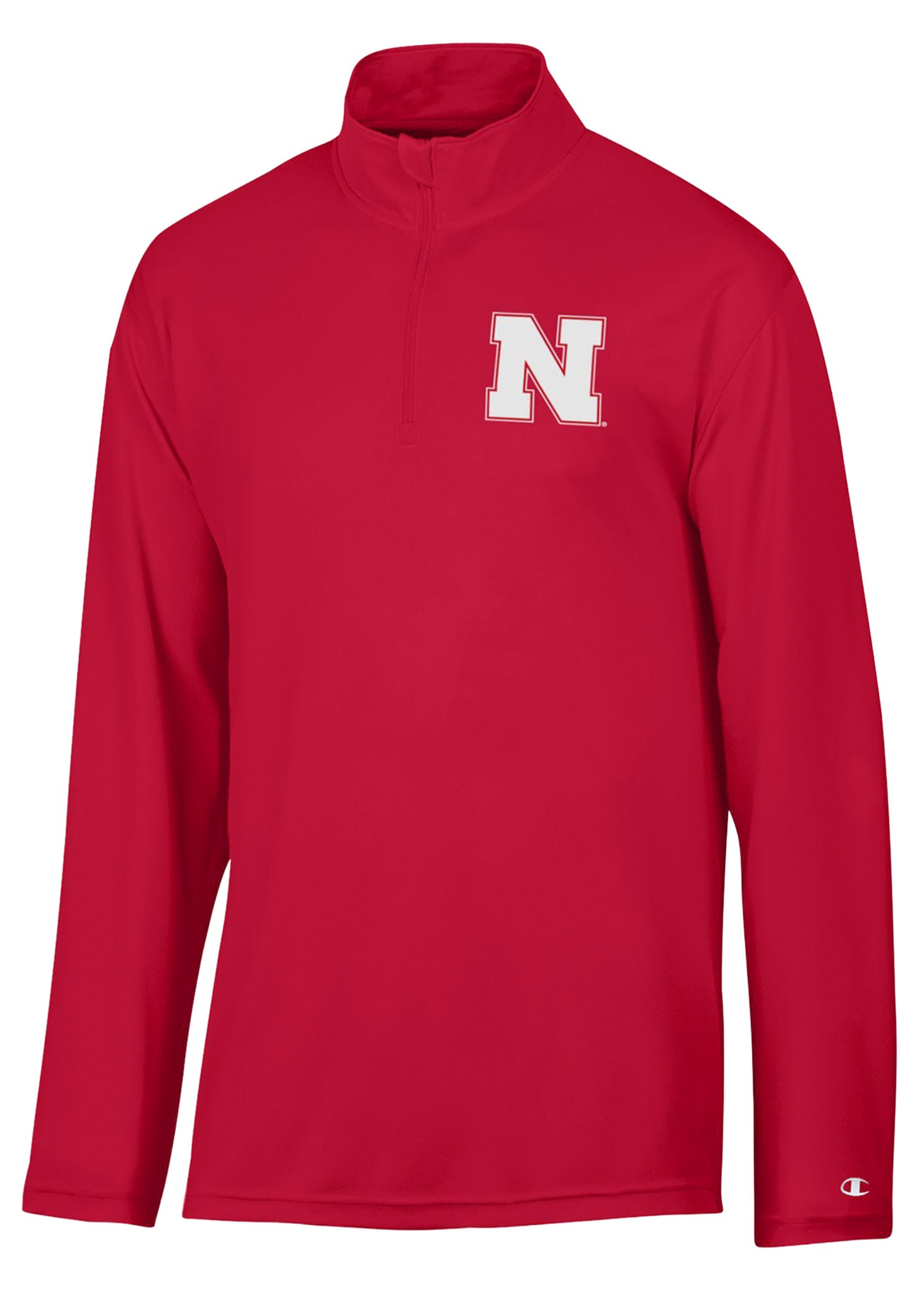 Red Champion Nebraska Quarter-Zip Nebraska Cornhuskers