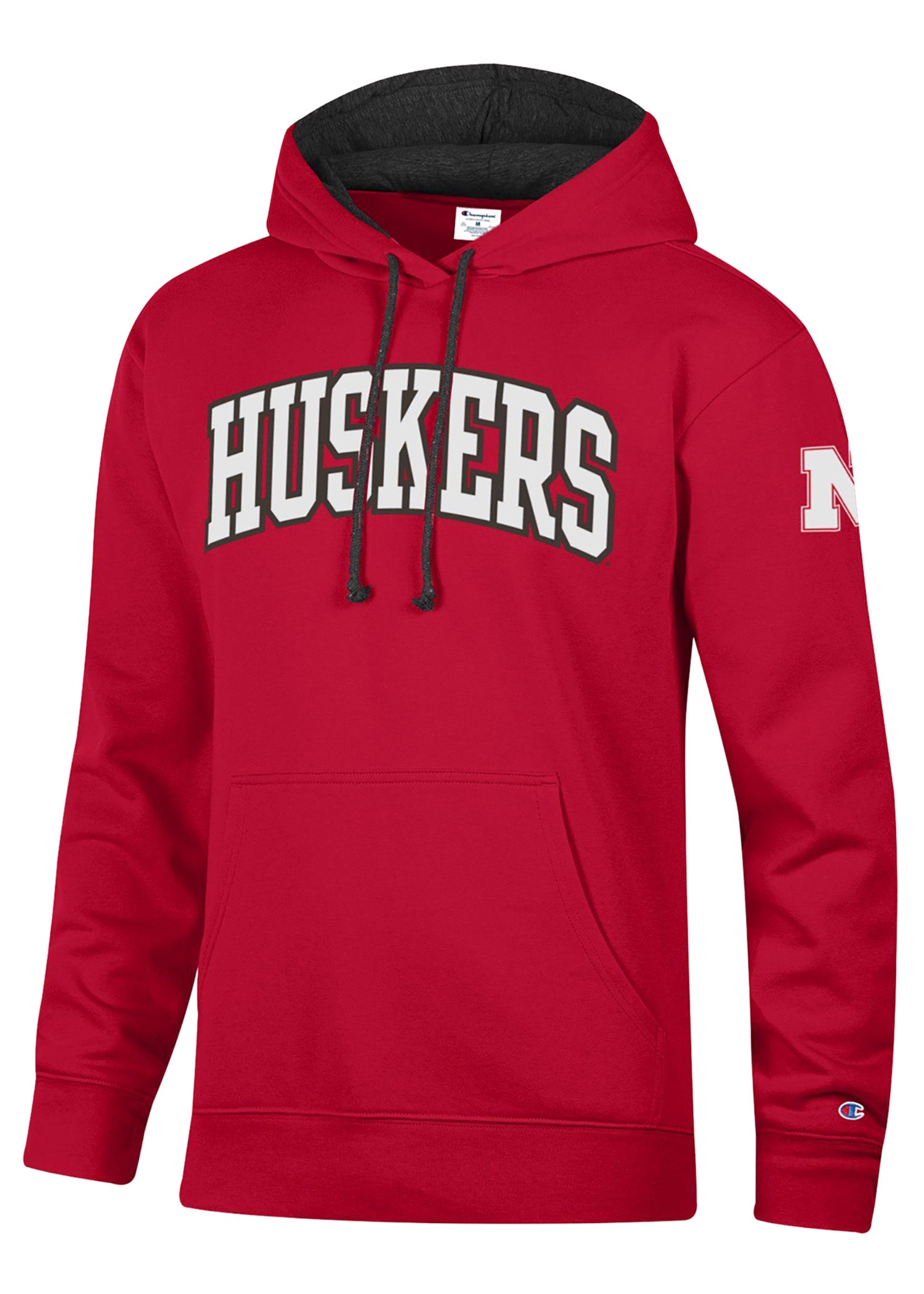 Tackle-Twill Huskers Sleeve Logo Hoodie