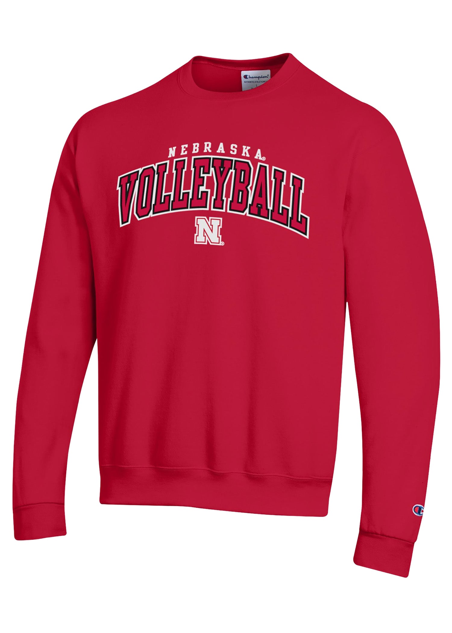 Volleyball Arch Wordmark Crewneck Sweatshirt