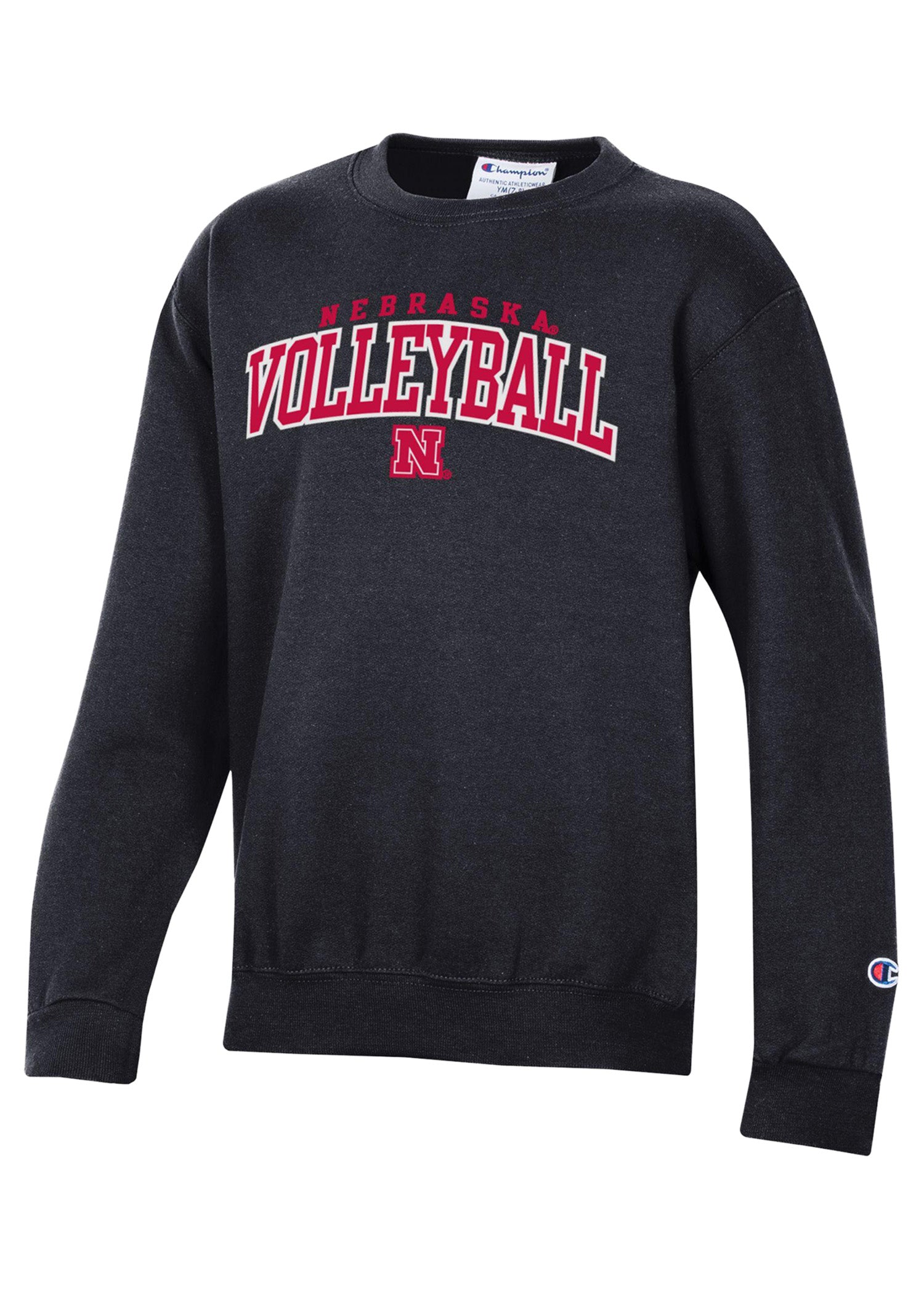 Volleyball Arch Wordmark Crewneck Sweatshirt
