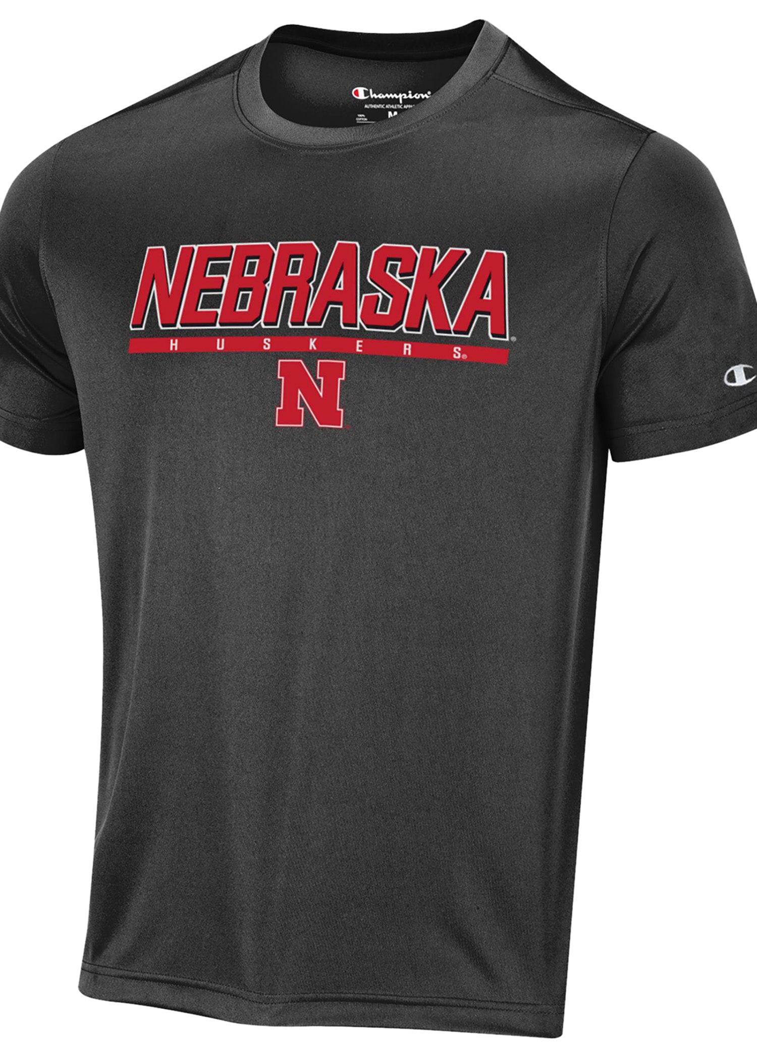 Nebraska Huskers Bar Design Performance Tee