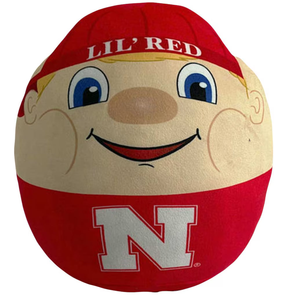 14” Lil’ Red Pillow - Nebraska Huskers