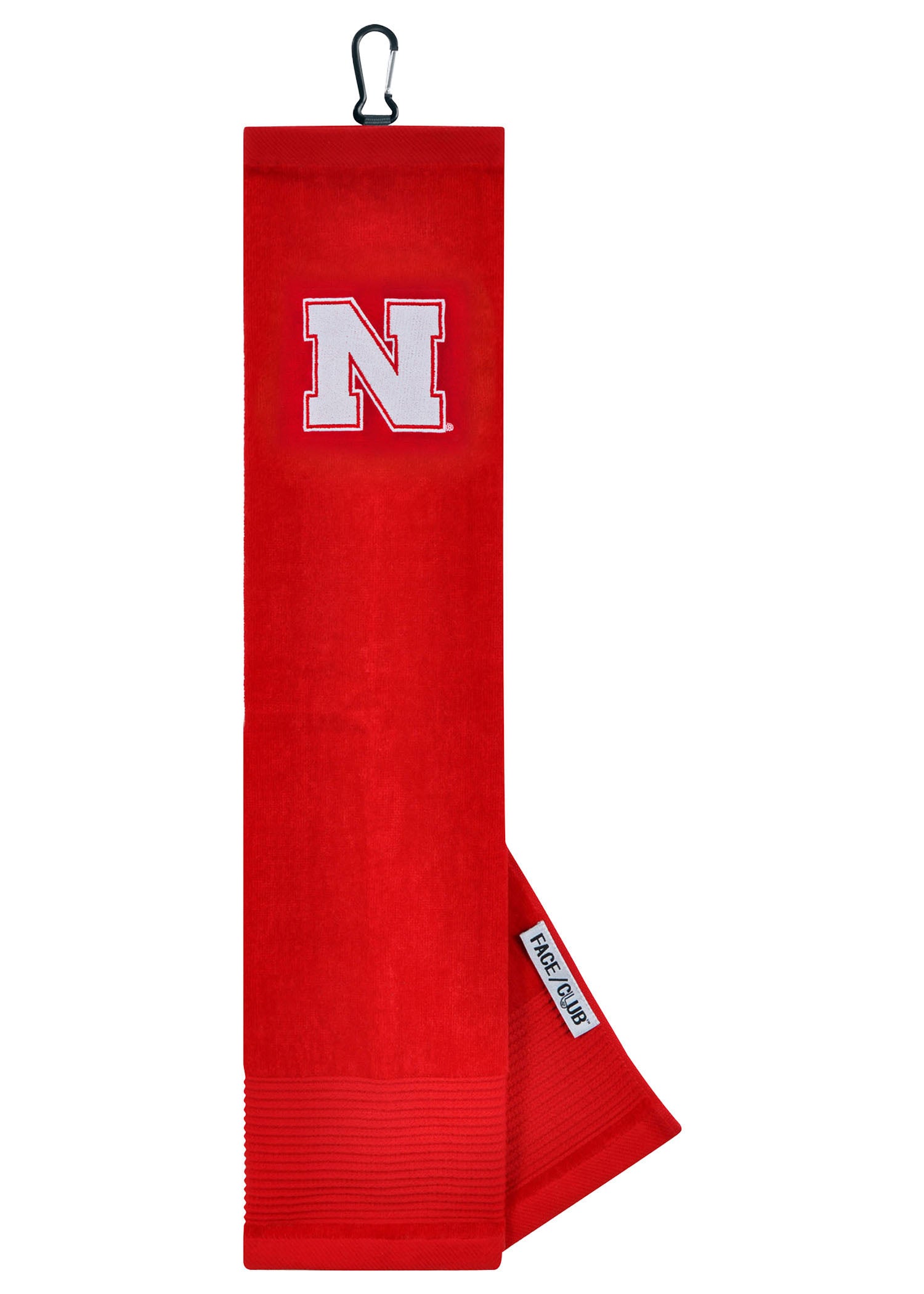 Red Husker Golf Club Towel Tri-fold 16" X 24"