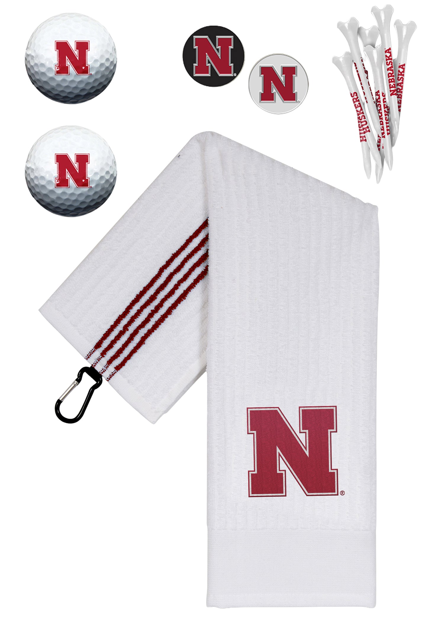 Nebraska Cornhuskers Golf Gift Set