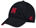 Adidas 2018 Husker Coaches Slouch Flex  - Black - HT-B3611