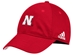 Adidas 2018 Husker Coaches Slouch Flex  - Red - HT-B3612