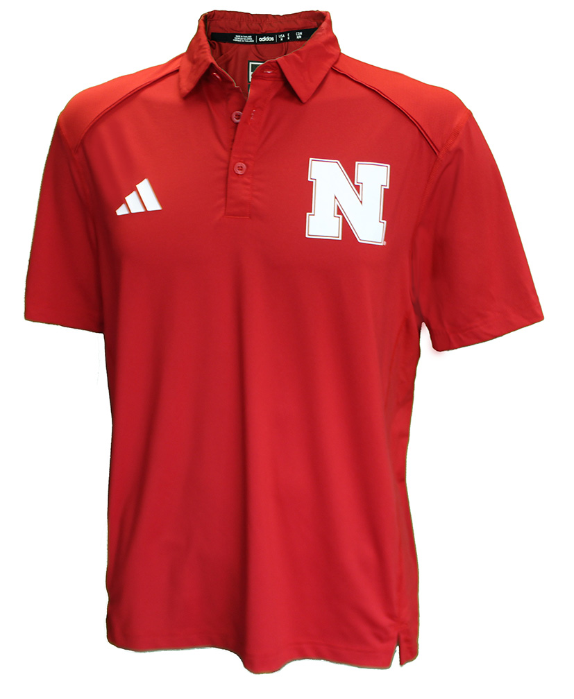 Nebraska sales adidas polo