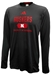 Adidas 2024 Huskers UNL D4T LS Pregame Tee - Black - AT-H4521