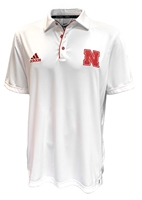 Adidas 2024 Nebraska Coaches Polo - White Nebraska Cornhuskers, Nebraska  Mens Polos, Huskers  Mens Polos, Nebraska Polos, Huskers Polos, Nebraska Adidas, Huskers Adidas, Nebraska Adidas 2024 White Nebraska Coaches SS Polo, Huskers Adidas 2024 White Nebraska Coaches SS Polo