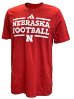 Adidas 2024 Nebraska Football Locker Practice Tee Nebraska Cornhuskers, Nebraska  Mens, Huskers  Mens, Nebraska  Short Sleeve, Huskers  Short Sleeve, Nebraska  Mens T-Shirts, Huskers  Mens T-Shirts, Nebraska Adidas, Huskers Adidas, Nebraska Adidas Red Nebraska Football Locker Practice SS HOB Tee, Huskers Adidas Red Nebraska Football Locker Practice SS HOB Tee