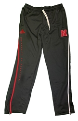 Adidas 2024 Nebraska Sideline Knit Tapered Travel Pant Nebraska Cornhuskers, Nebraska  Shorts & Pants, Huskers  Shorts & Pants, Nebraska Black Out!, Huskers Black Out!, Nebraska Adidas, Huskers Adidas, Nebraska Adidas Black Nebraska Sideline Knit Tapered Travel Pant, Huskers Adidas Black Nebraska Sideline Knit Tapered Travel Pant