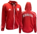 Adidas 2024 University Of Nebraska Sideline Athletic Knit Jacket - AW-H9146