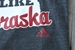 Adidas Women's Black No Place Like Nebraska Tee - AT-71099